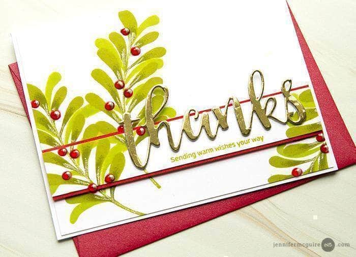 Photocentric Clear Stamps Majestic Mistletoe Stamp Set