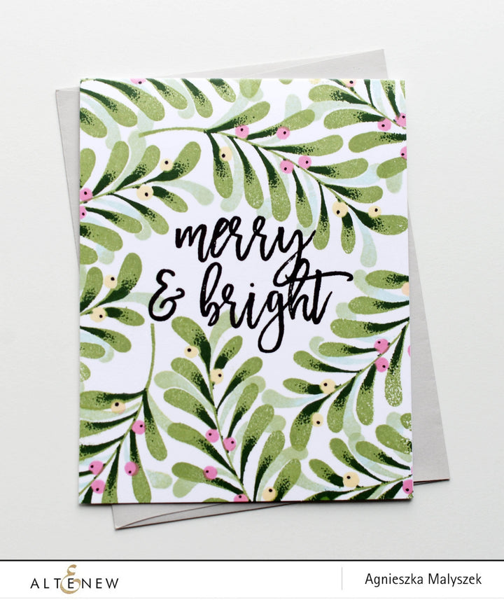Photocentric Clear Stamps Majestic Mistletoe Stamp Set