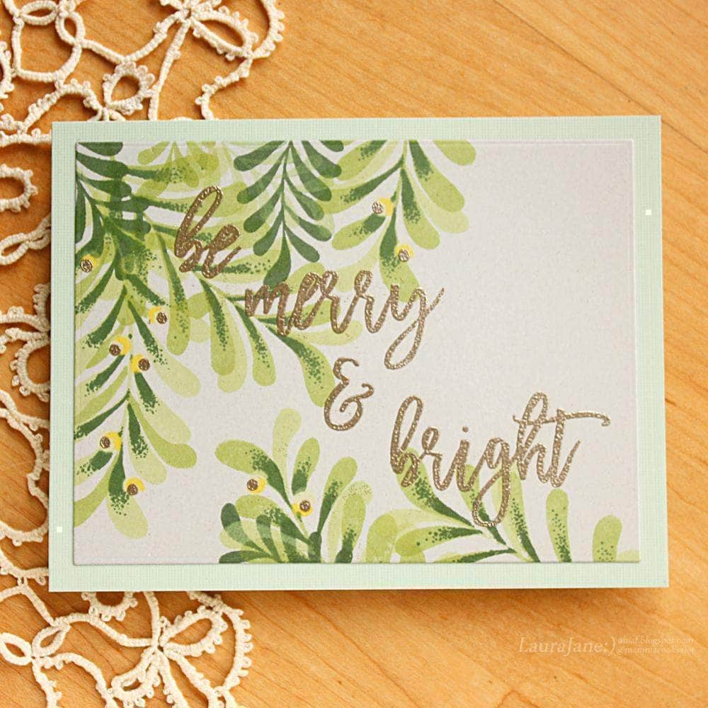 Photocentric Clear Stamps Majestic Mistletoe Stamp Set