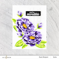 Photocentric Clear Stamps Marbled Bloom Stamp Set