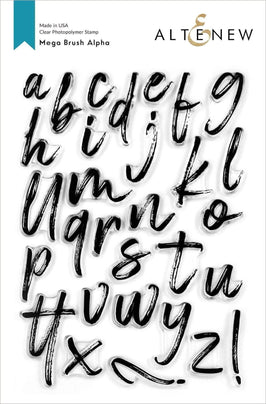 Photocentric Clear Stamps Mega Brush Alpha Stamp Set