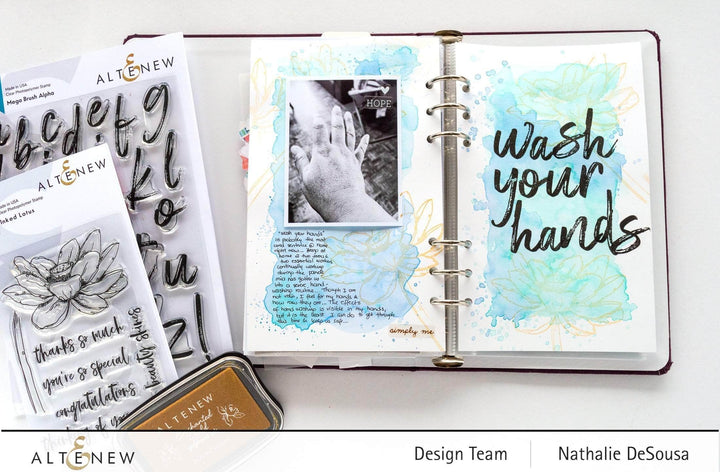 Photocentric Clear Stamps Mega Brush Alpha Stamp Set