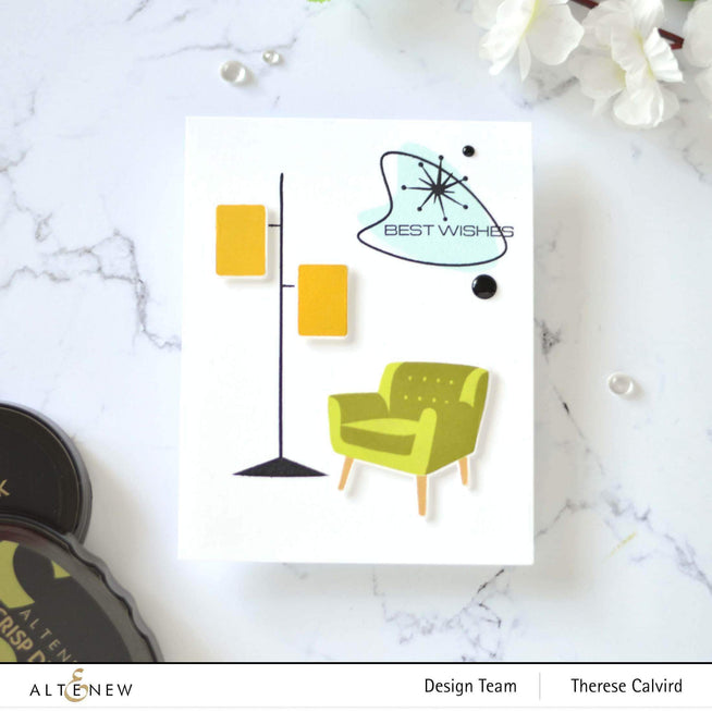 Photocentric Clear Stamps Mid-Century Festivities Stamp Set
