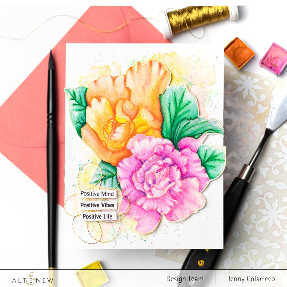 Photocentric Clear Stamps Midsummer Bouquet Stamp Set
