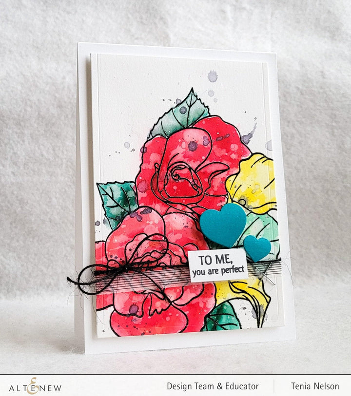 Photocentric Clear Stamps Midsummer Bouquet Stamp Set