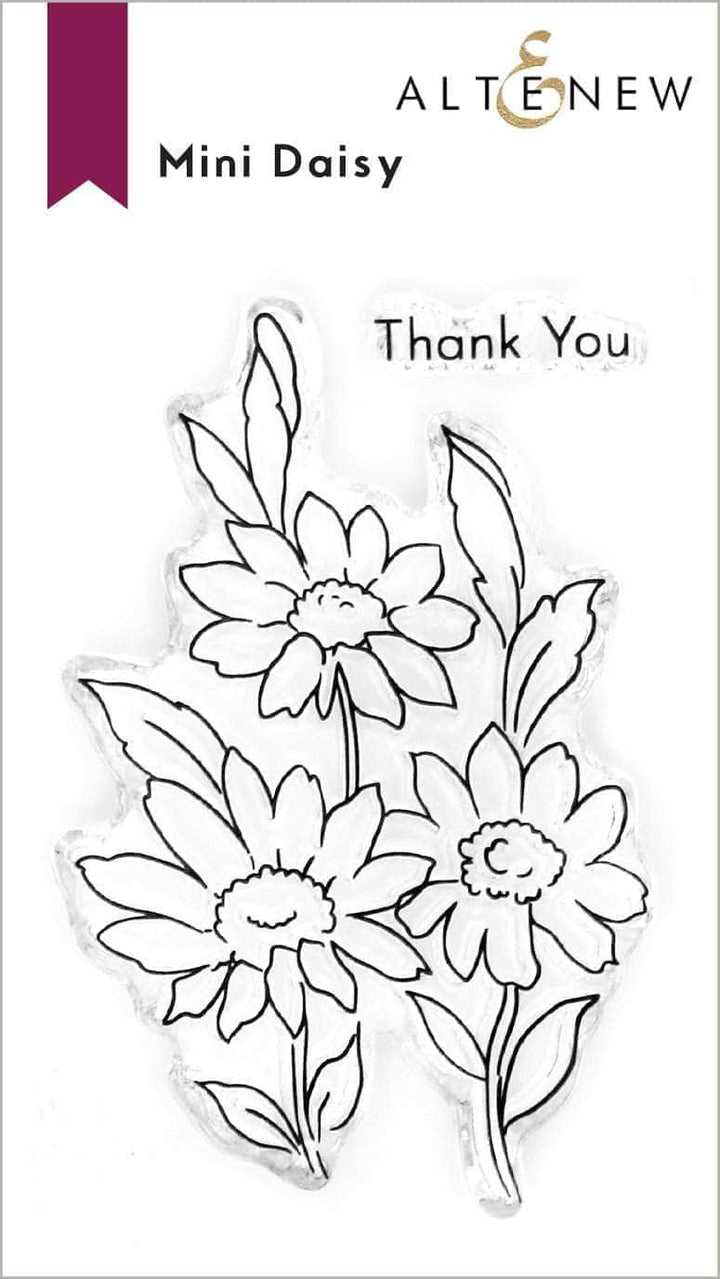 Photocentric Clear Stamps Mini Daisy Stamp Set