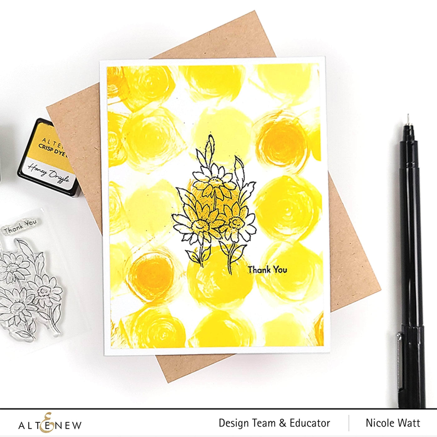 Photocentric Clear Stamps Mini Daisy Stamp Set