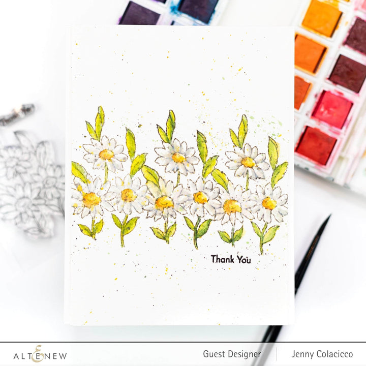 Photocentric Clear Stamps Mini Daisy Stamp Set
