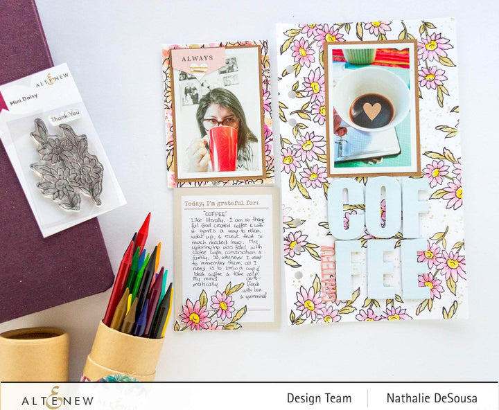 Photocentric Clear Stamps Mini Daisy Stamp Set