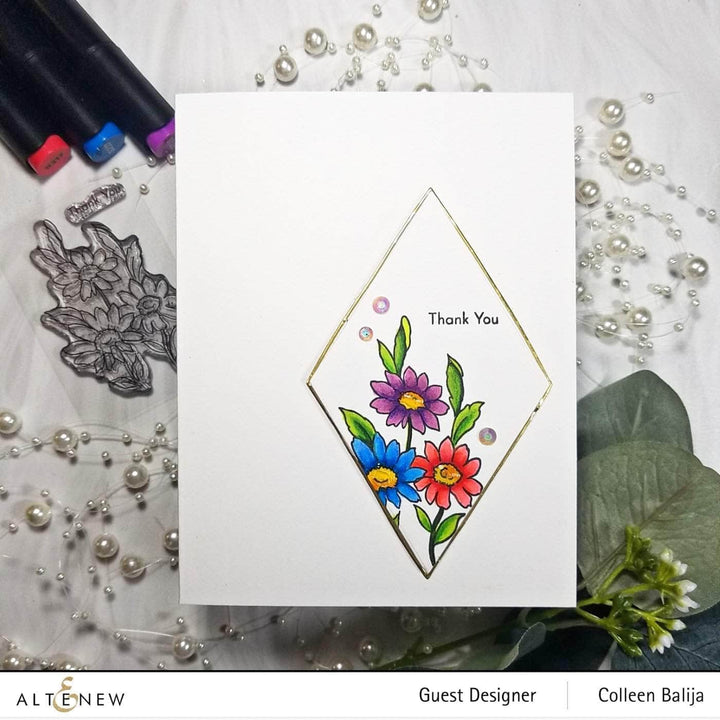 Photocentric Clear Stamps Mini Daisy Stamp Set
