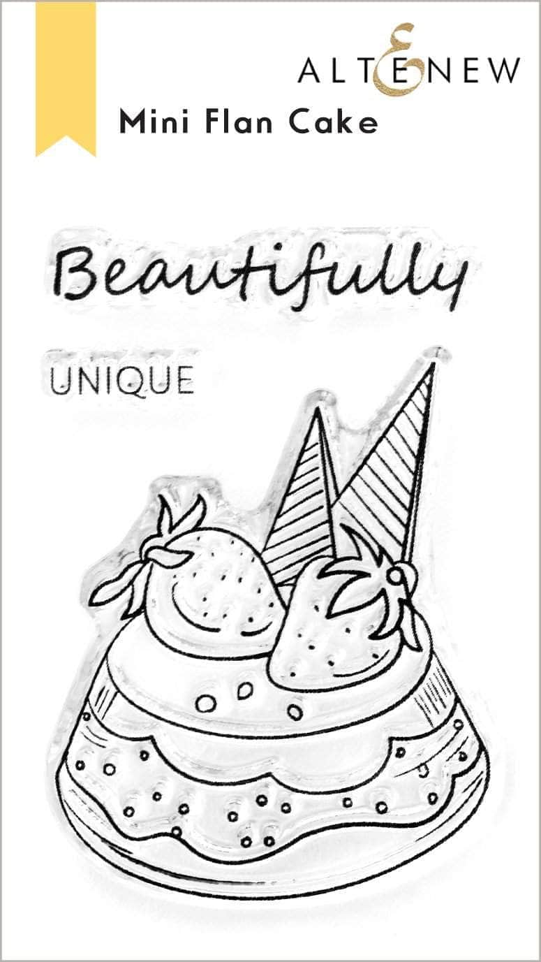 Photocentric Clear Stamps Mini Flan Cake Stamp Set