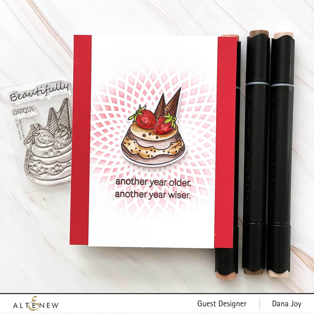 Photocentric Clear Stamps Mini Flan Cake Stamp Set