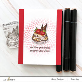 Photocentric Clear Stamps Mini Flan Cake Stamp Set