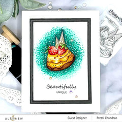 Photocentric Clear Stamps Mini Flan Cake Stamp Set