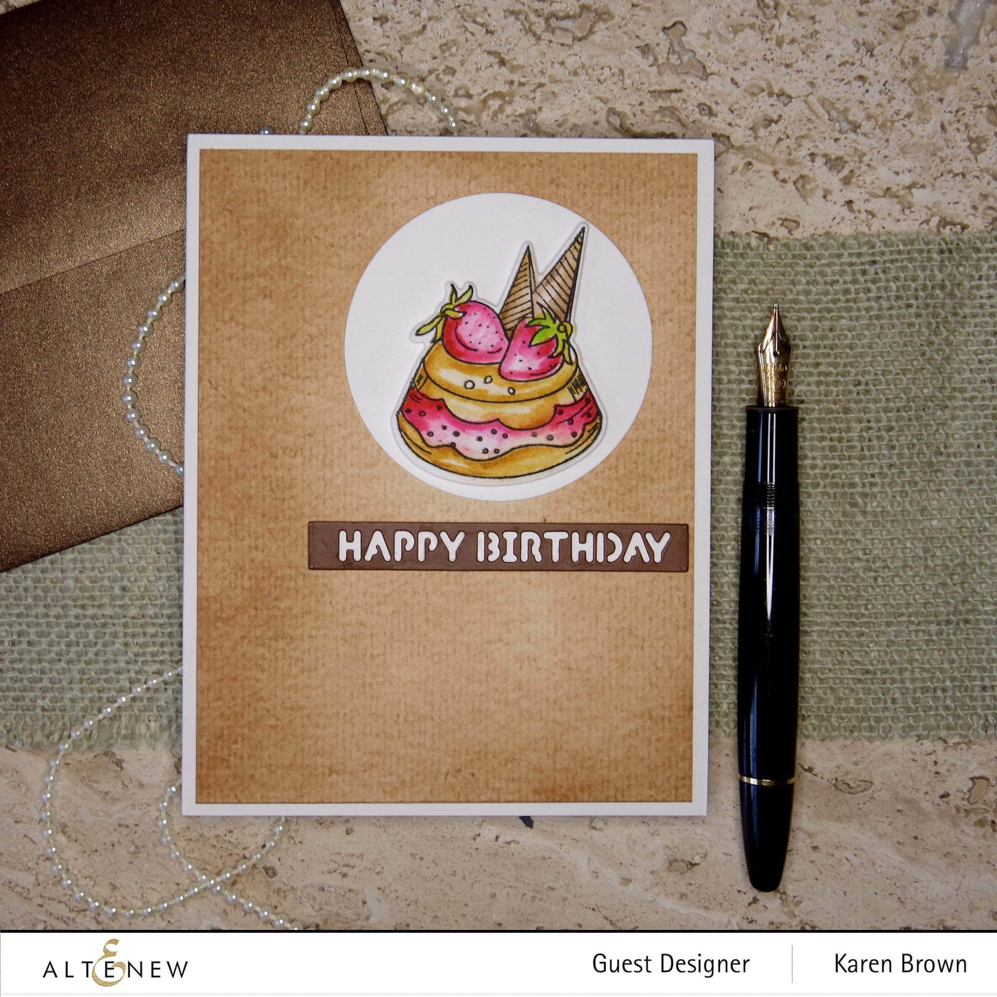 Photocentric Clear Stamps Mini Flan Cake Stamp Set