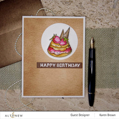 Photocentric Clear Stamps Mini Flan Cake Stamp Set