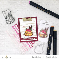 Photocentric Clear Stamps Mini Flan Cake Stamp Set
