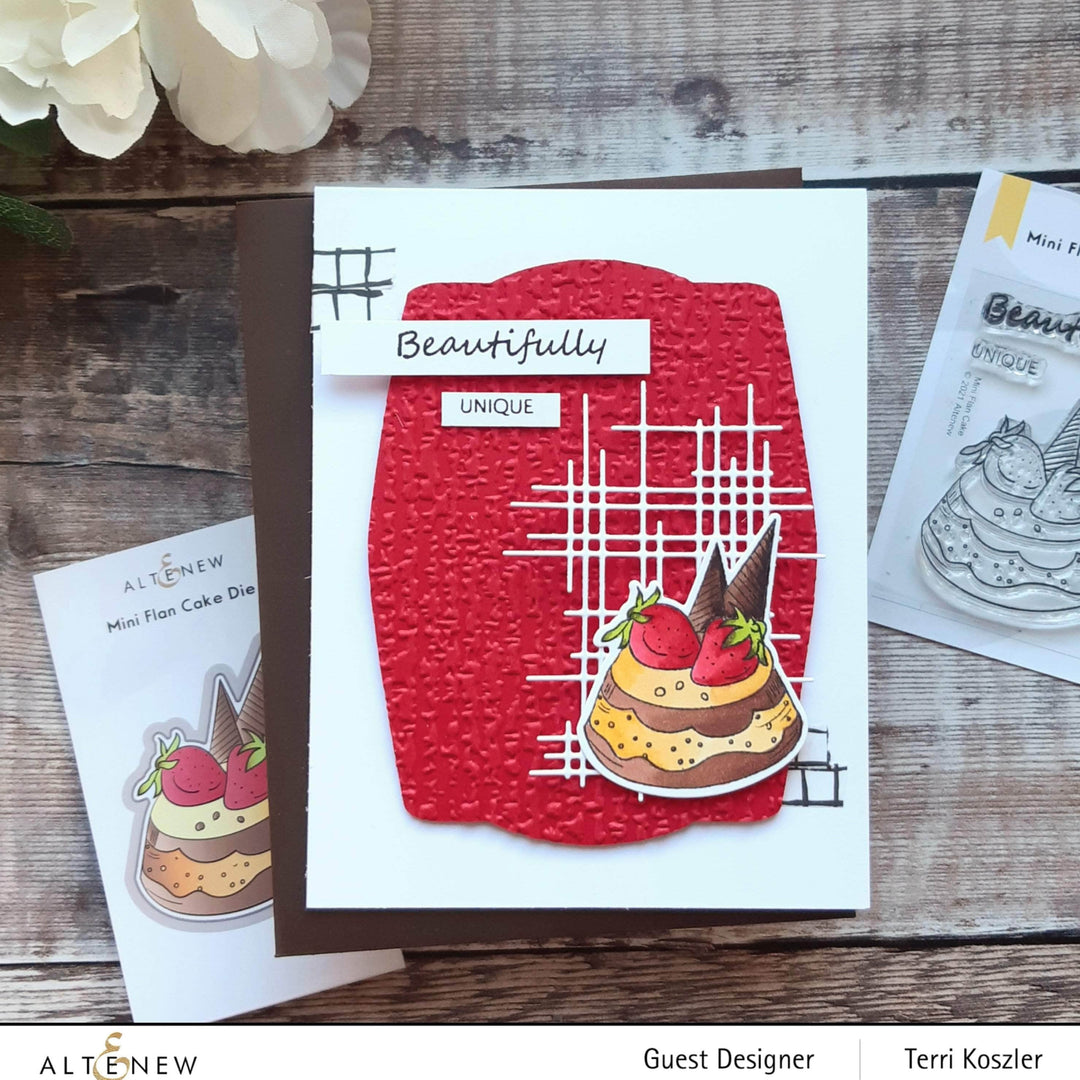 Photocentric Clear Stamps Mini Flan Cake Stamp Set