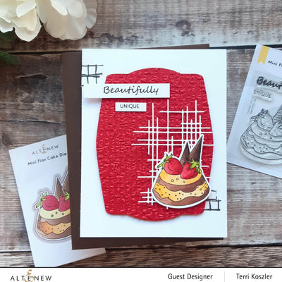 Photocentric Clear Stamps Mini Flan Cake Stamp Set