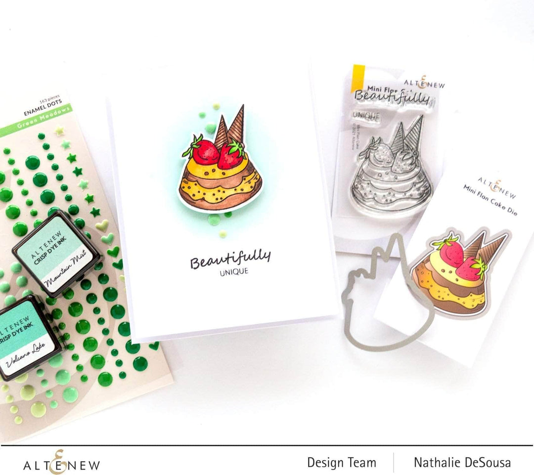 Photocentric Clear Stamps Mini Flan Cake Stamp Set