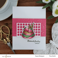 Photocentric Clear Stamps Mini Flan Cake Stamp Set