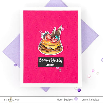 Photocentric Clear Stamps Mini Flan Cake Stamp Set