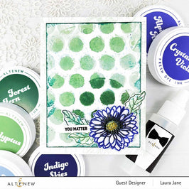 PMA Industries, Inc. Clear Stamps Mini Gerbera Stamp Set