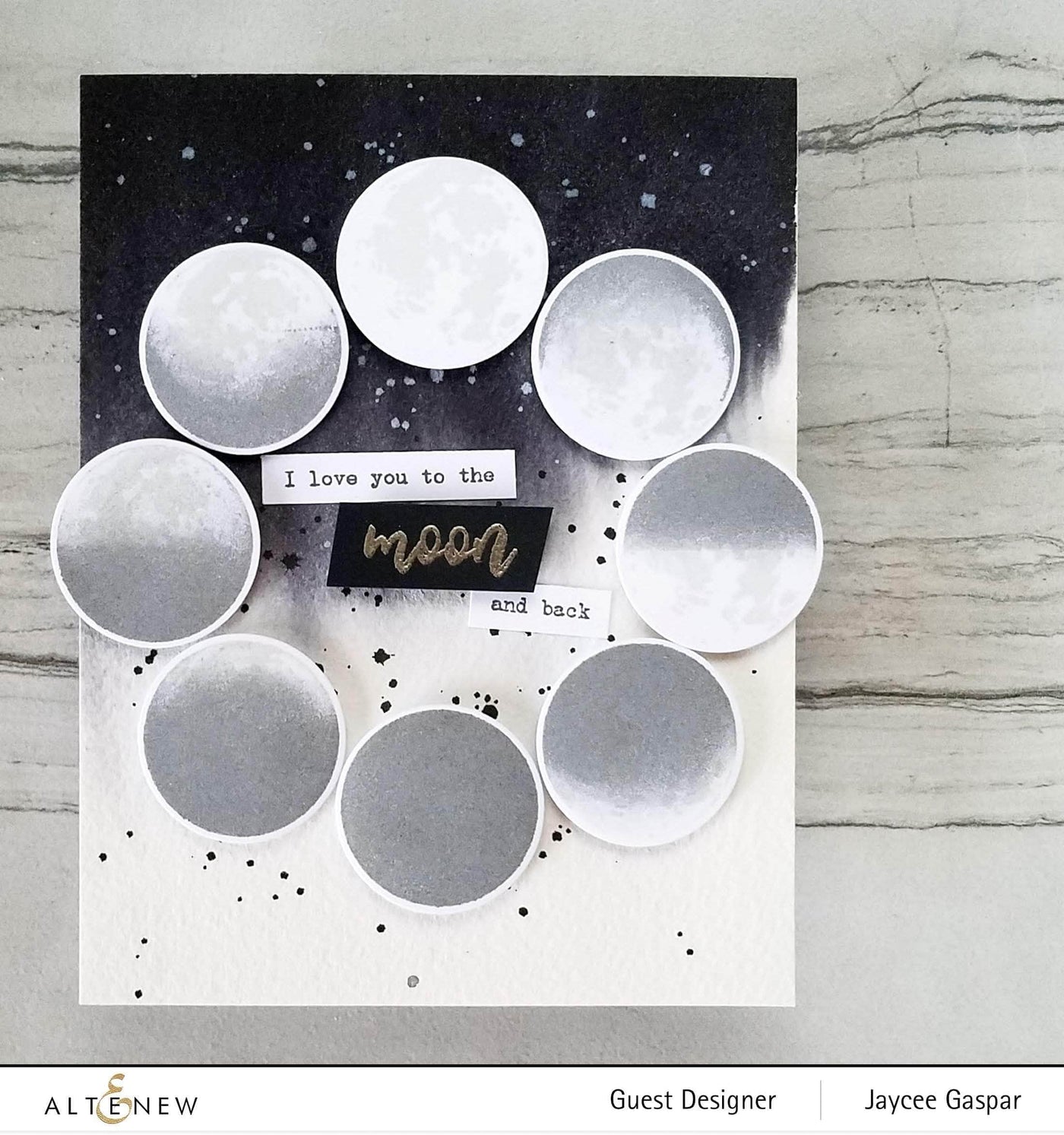Photocentric Clear Stamps Mini Moon Stamp Set