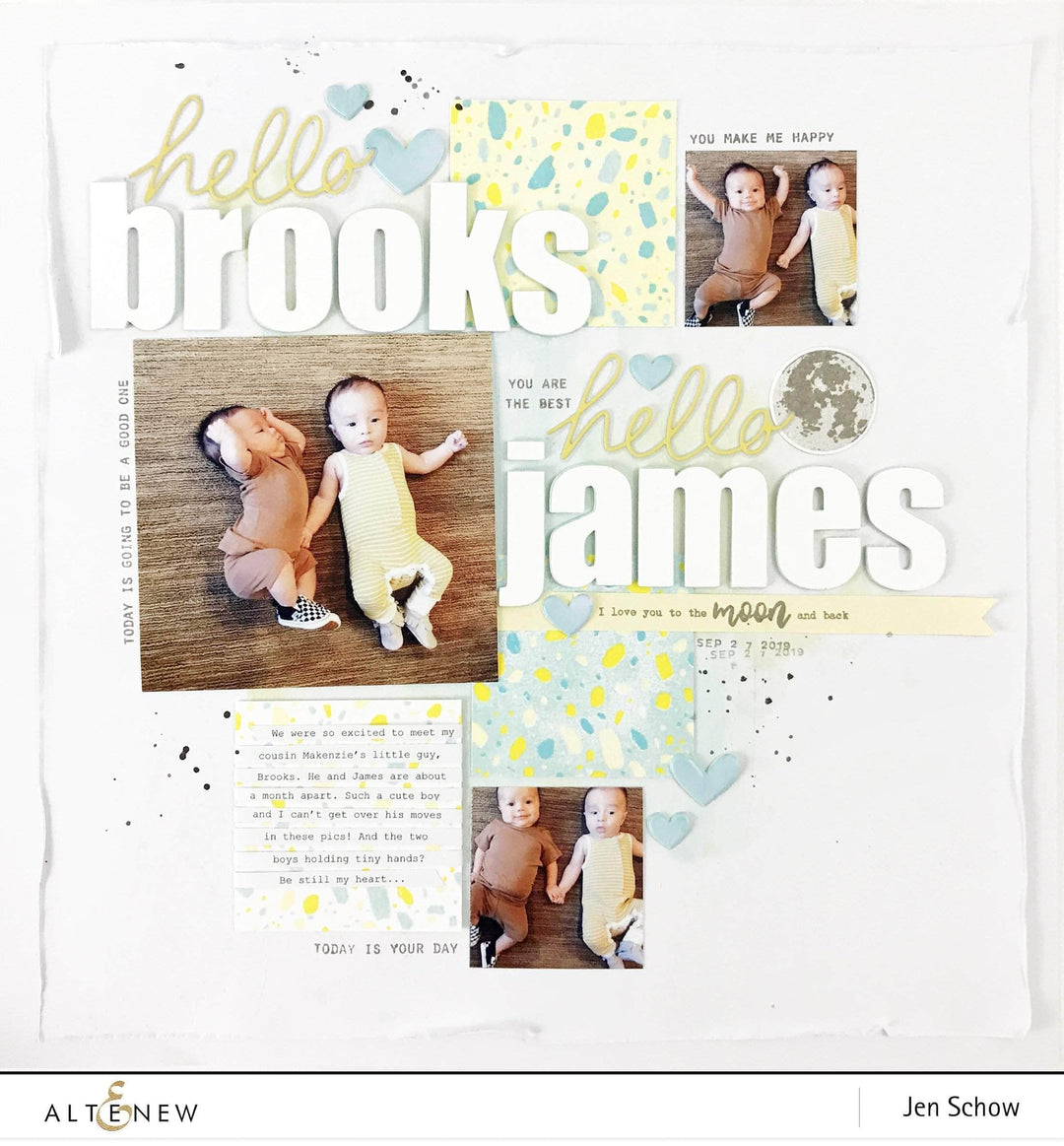 Photocentric Clear Stamps Mini Moon Stamp Set