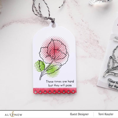 Photocentric Clear Stamps Mini Poppy Stamp Set