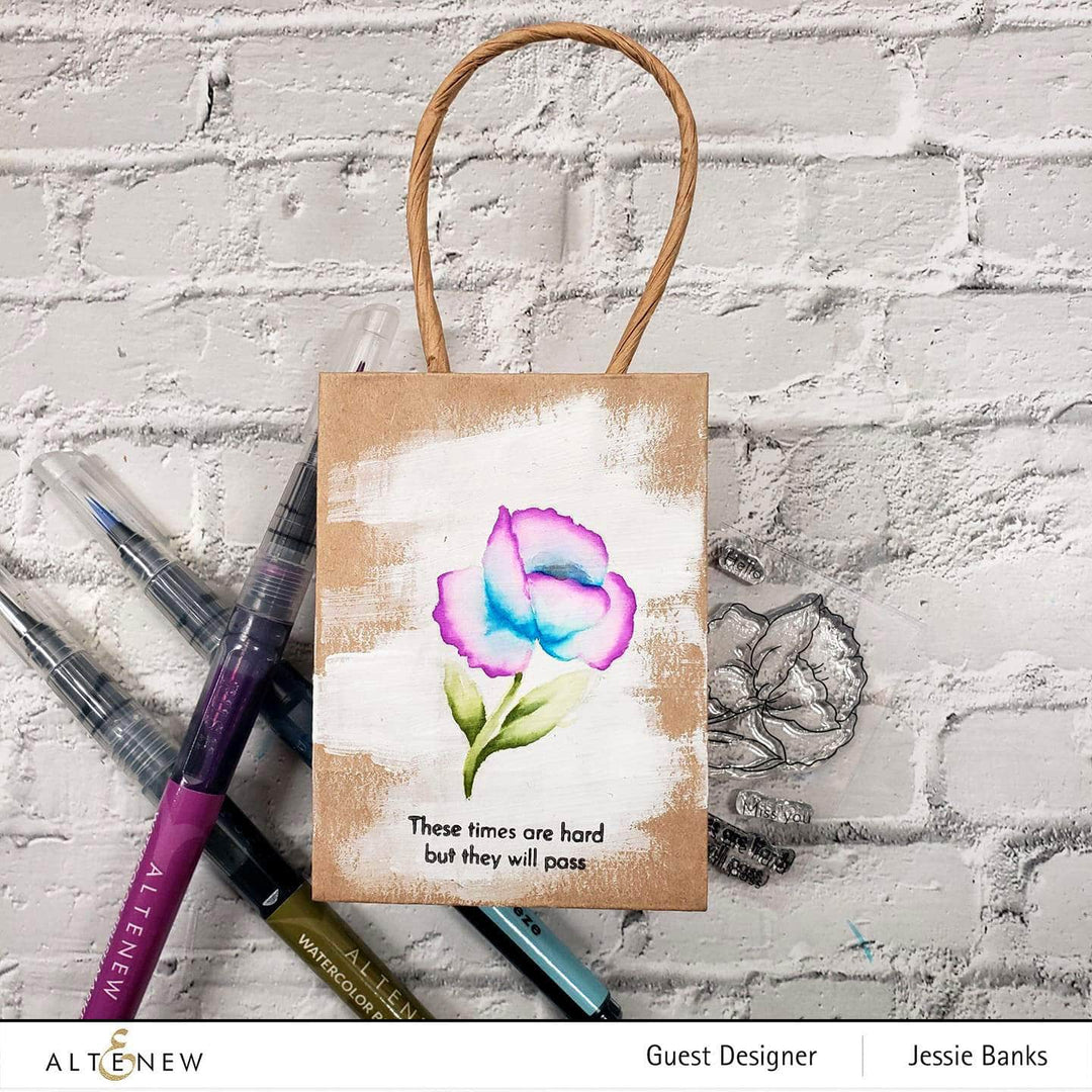 Photocentric Clear Stamps Mini Poppy Stamp Set