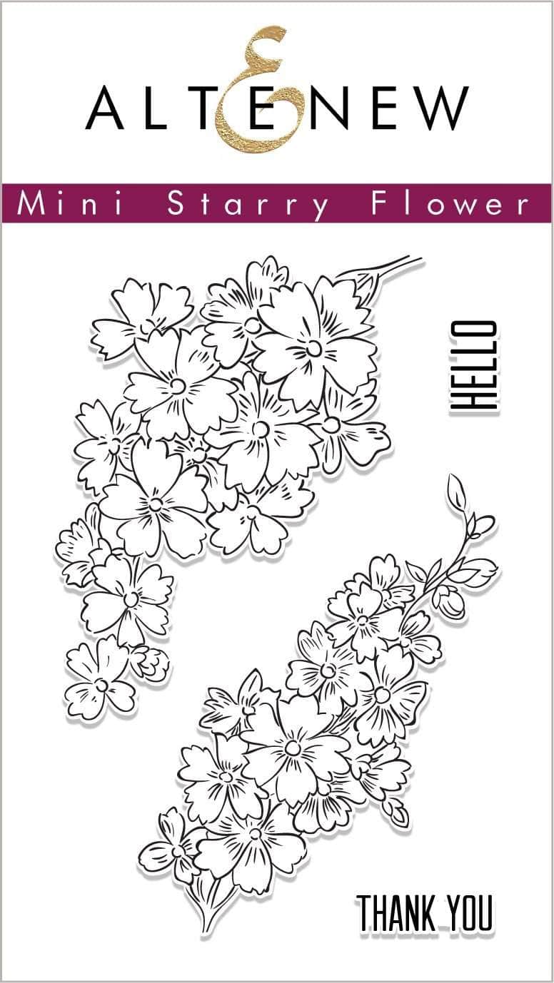 Photocentric Clear Stamps Mini Starry Flower Stamp Set