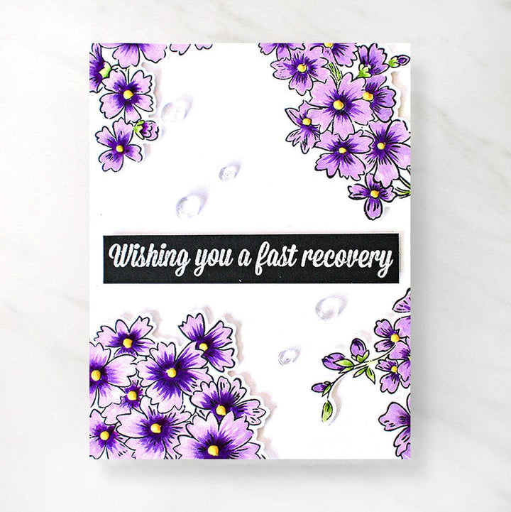 Photocentric Clear Stamps Mini Starry Flower Stamp Set