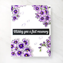 Photocentric Clear Stamps Mini Starry Flower Stamp Set