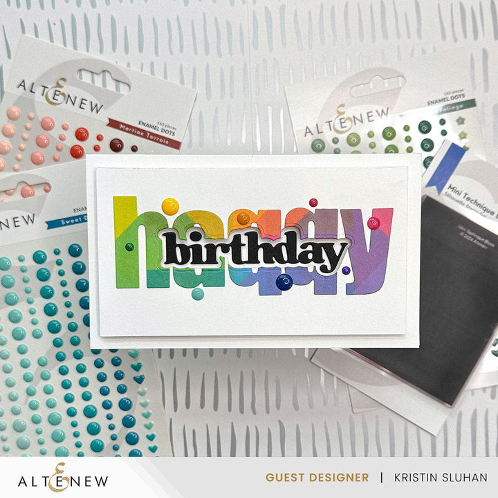 Mini Technique Block Stamp Set