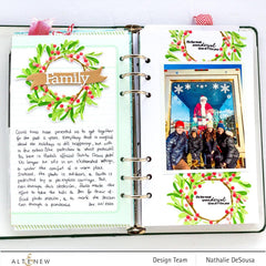 Photocentric Clear Stamps Mistletoe Wreath Stamp Set