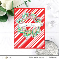 Photocentric Clear Stamps Mistletoe Wreath Stamp Set