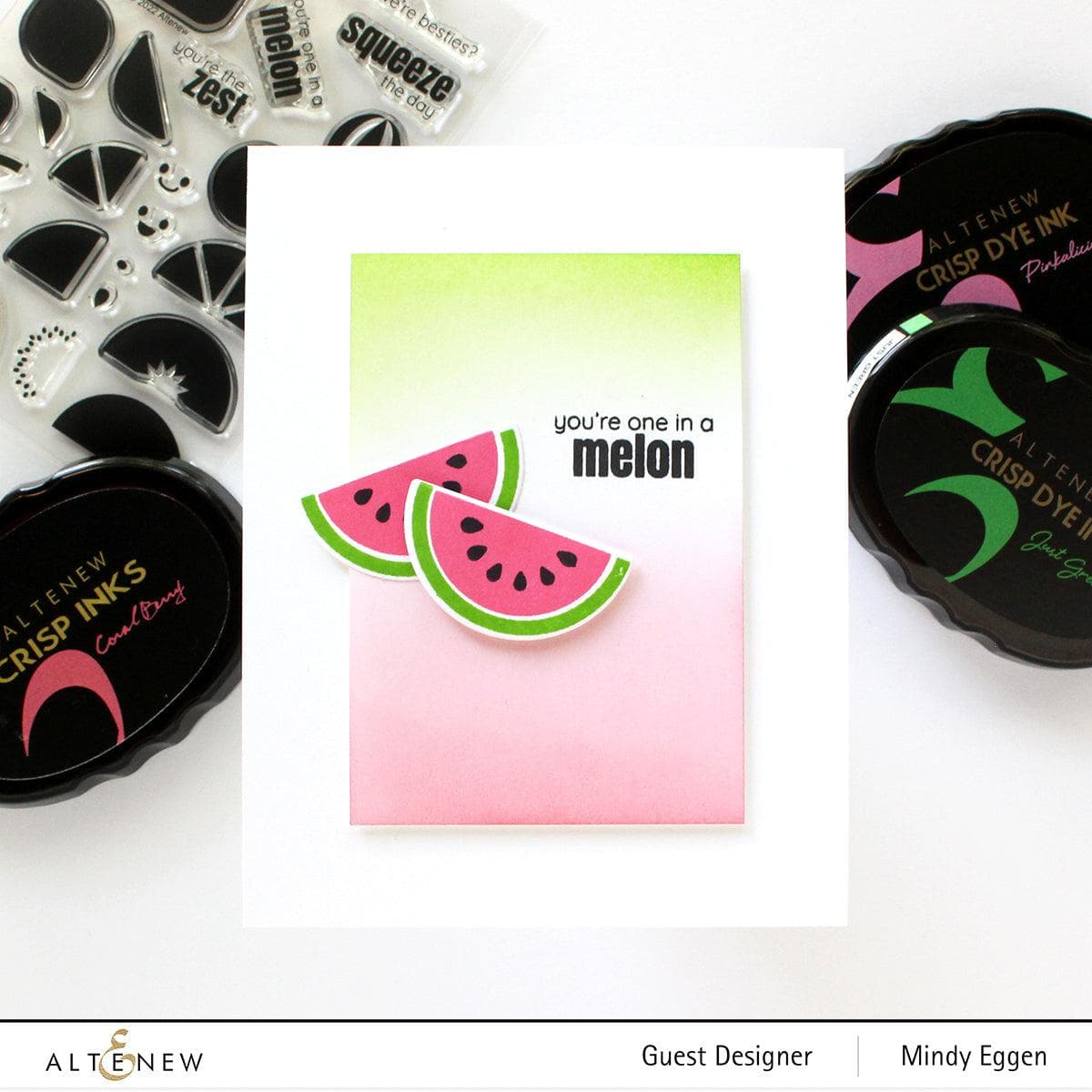 PMA Industries, Inc. Clear Stamps Mod Fruit Bowl Stamp Set