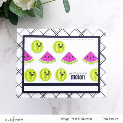 PMA Industries, Inc. Clear Stamps Mod Fruit Bowl Stamp Set