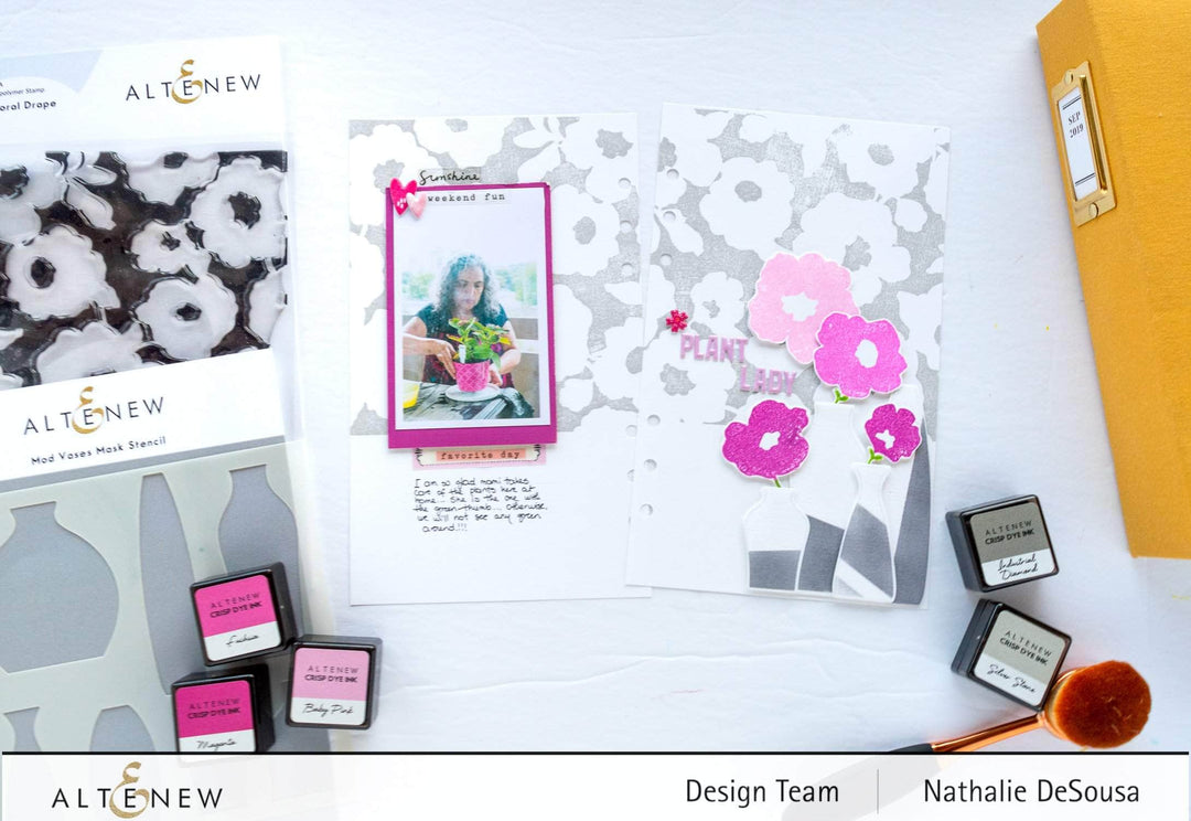 Mod Vases Stamp Set