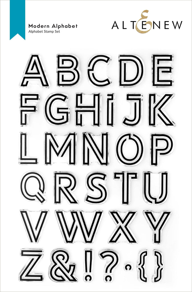 Altenew - Stencil - The Alphabet Stencil