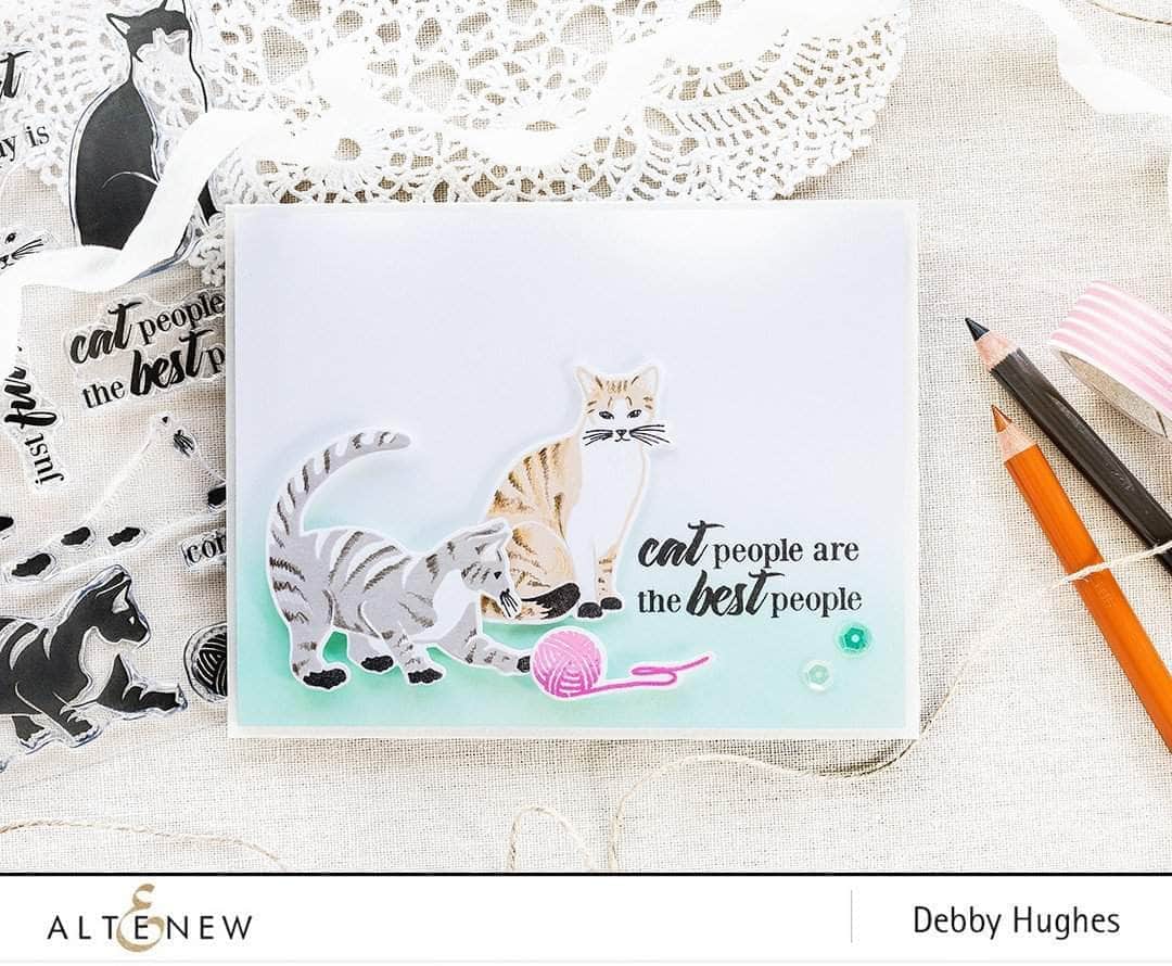 Photocentric Clear Stamps Modern Cats Stamp Set