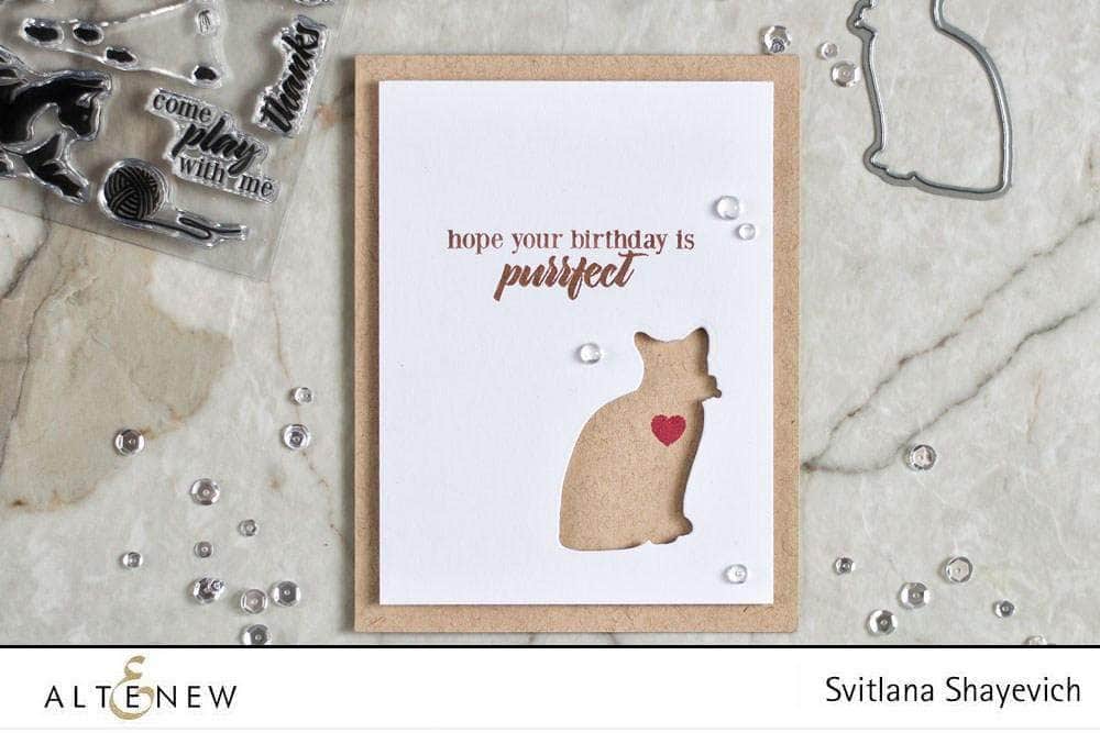 Photocentric Clear Stamps Modern Cats Stamp Set