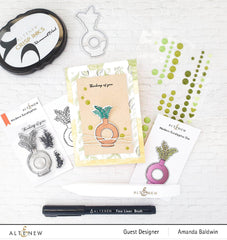 Photocentric Clear Stamps Modern Eucalyptus Stamp Set