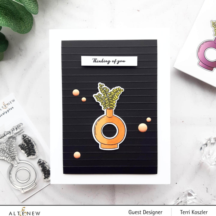 Photocentric Clear Stamps Modern Eucalyptus Stamp Set