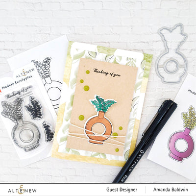 Photocentric Clear Stamps Modern Eucalyptus Stamp Set