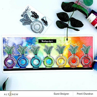 Photocentric Clear Stamps Modern Eucalyptus Stamp Set