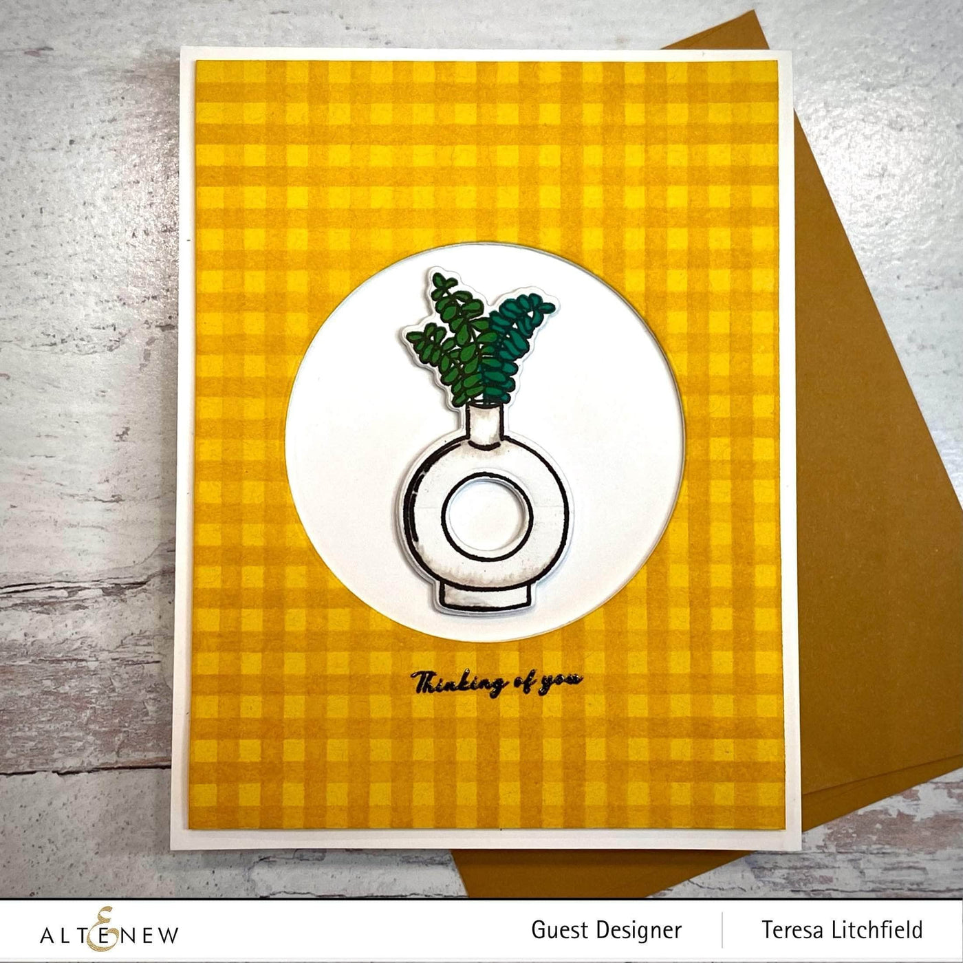 Photocentric Clear Stamps Modern Eucalyptus Stamp Set