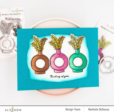 Photocentric Clear Stamps Modern Eucalyptus Stamp Set