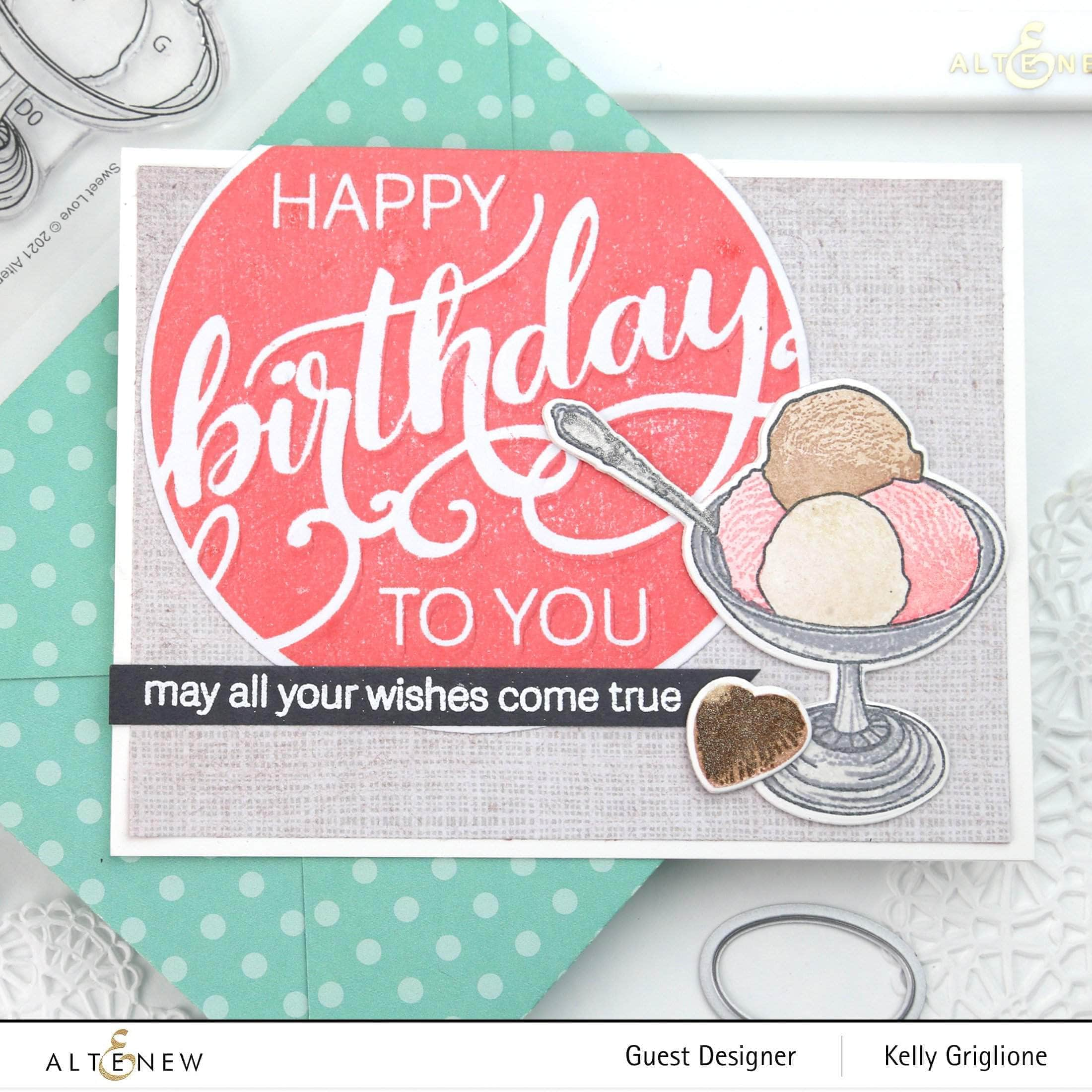 Photocentric Clear Stamps Modern Greetings Stamp Set